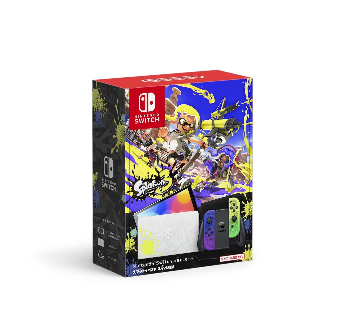 

Видання Nintendo Switch EL Splatoon 3 (органічна модель)