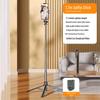 New Anti-Shake Four-Axis Gimbal Selfie Stick with Tripod for Mobile Live Broadcast and Travel