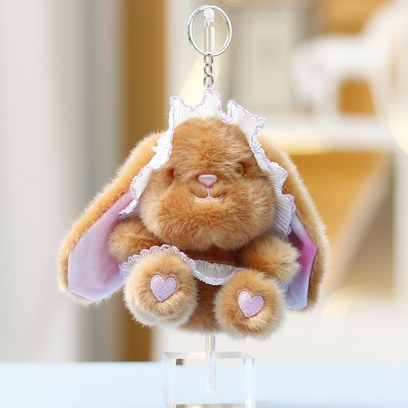 Plush Toy Bunny Girl Doll With Polyester Filling For Children And Girls Gift