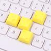 4Pcs Chesse Cake Cube Keycap For Mechanical Keyboard Keycaps Cartoon Cute Personality Keyboard Decorations
