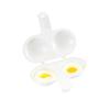 Microwave Egg Cooker,  Plastic Egg Steamer Container, Heat and Easy Clean Kitchen Tool