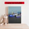 Kenworth 5D Diy Diamond Painting Round Diamond Mosaic Suitable For Beginners Diamond Painting Rhinestones Gift Frameless