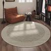 Blanket Beautiful Round Carpet Sofa Computer Chair Coffee Table Mat Simple Dirt Resistant Non-slip Ring Velvet Carpet