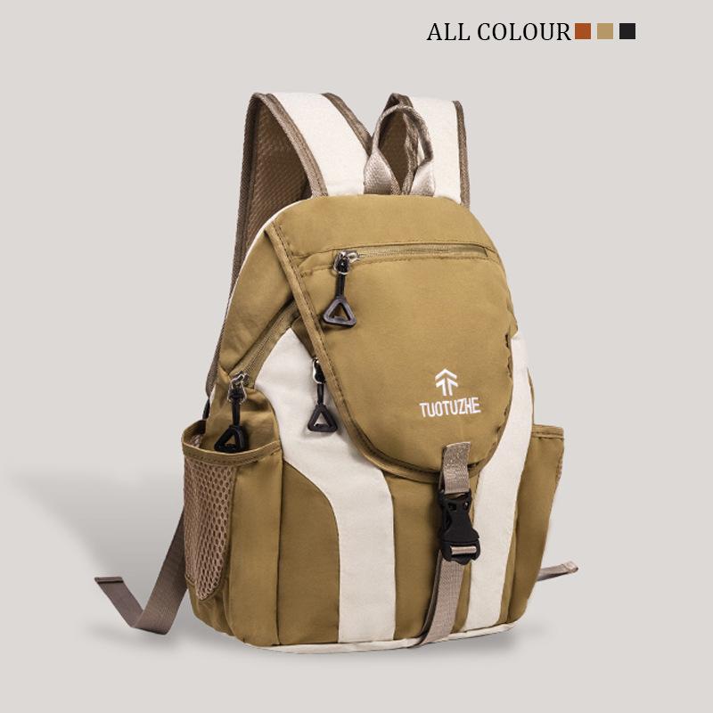 Outdoor travel new backpack leisure large capacity schoolbag light hiking backpack