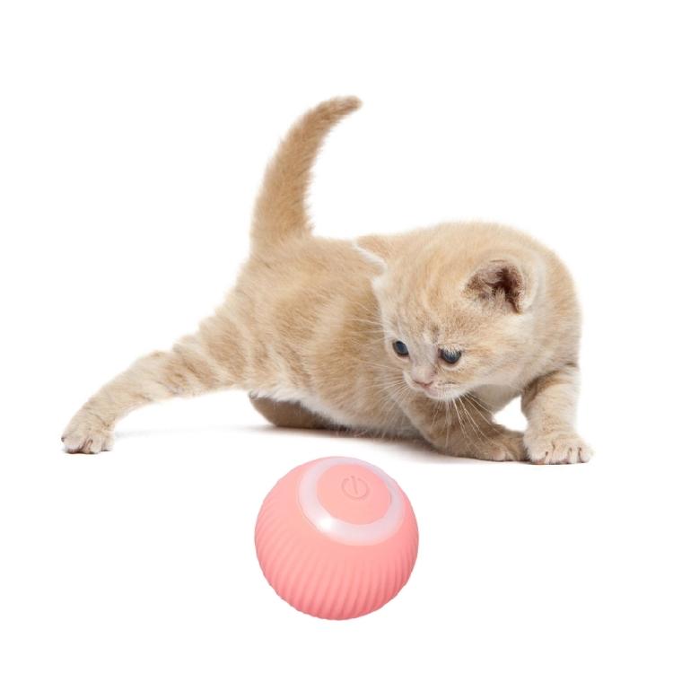 Automatic Cats Toy Balls for Entertains Cats Teaser Balls Pet Teasing Exercise Toy Boredom Dog Chasing Toy Indoor Playsets