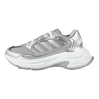 FC Hybrid Comfortable Versatile Durable Low-Top Dad Shoes Women Sneakers Silver Gray HQ7564