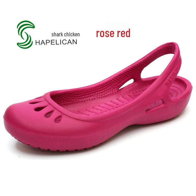 Women's Closed-Toe Garden Sandals: Summer 2025, Lightweight, Non-Slip, Flat Heel, Soft Sole