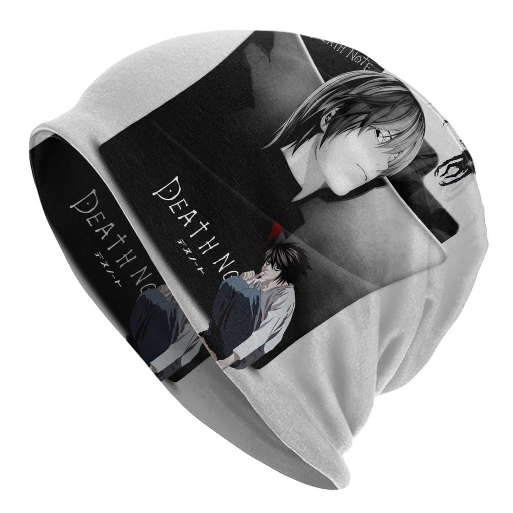 Bonnet Unisexe Blanc Lettre L - Tricoté Élastique, Chaud, Pour Homme/Femme - Idéal Ski, Randonnée, Hiver