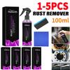 100ML Paint Rust Inhibitor Remover Derusting Spray Car Rust Removal Spray for Car Wheel Hub Maintenance Cleaning Anti-rust