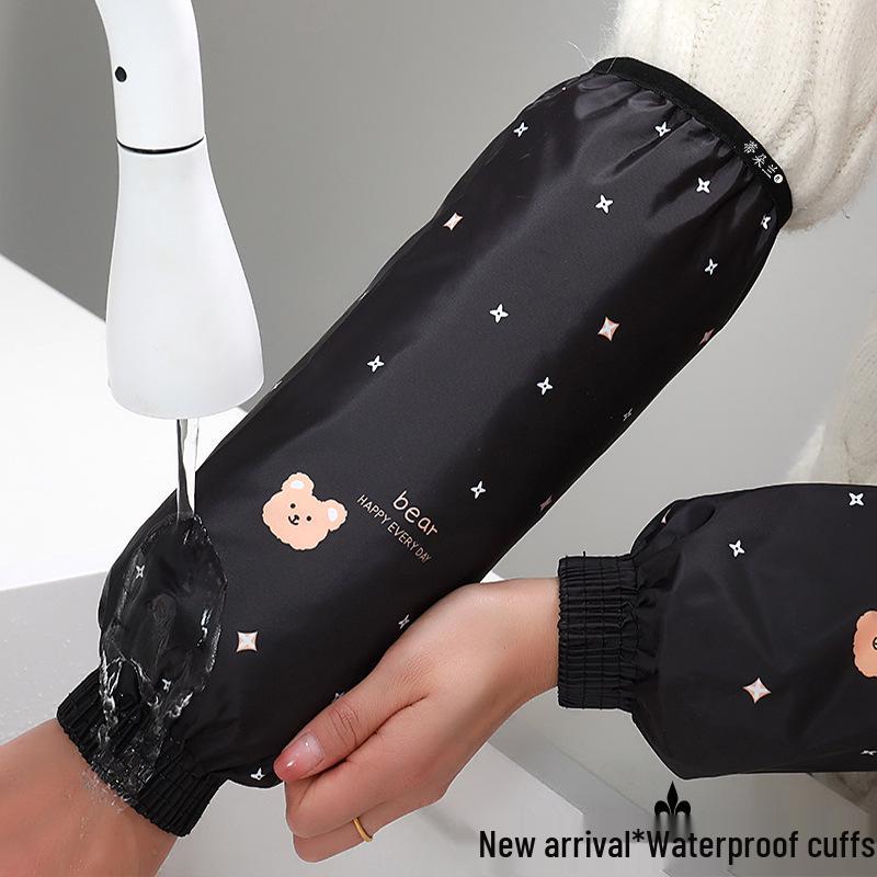 Waterproof Mini Bear Kitchen Sleeve Covers for Autumn and Winter - Oil & Dirt Resistant
