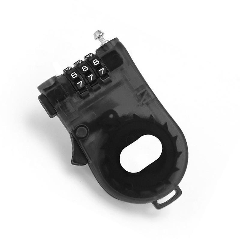 Bærbar motorsykkelhjelmkode Sikkerhetslås Kabel Wire Tau Bagasjesykling