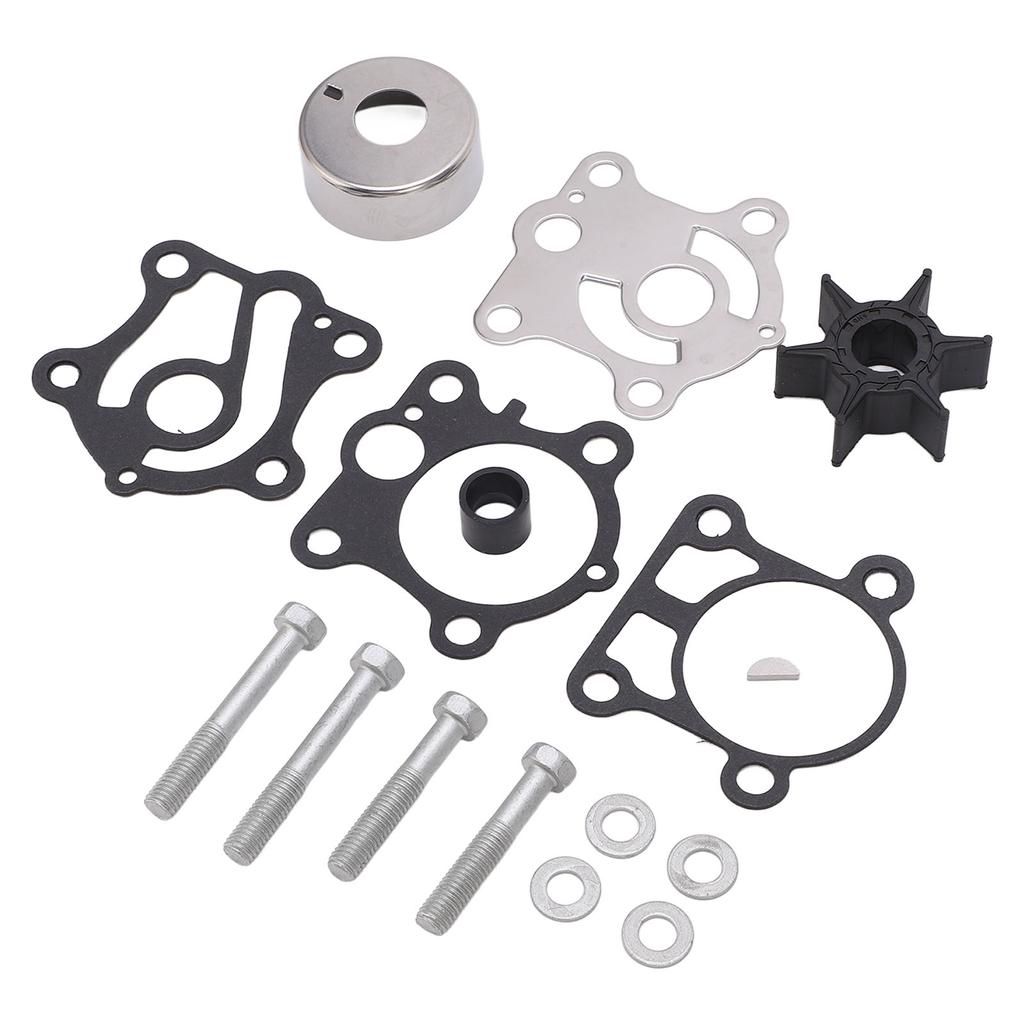 16pcs Water Pump Impeller Repair Kit 6H4 W0078 00 for 40HP to 50HP 2 Stroke Outboard