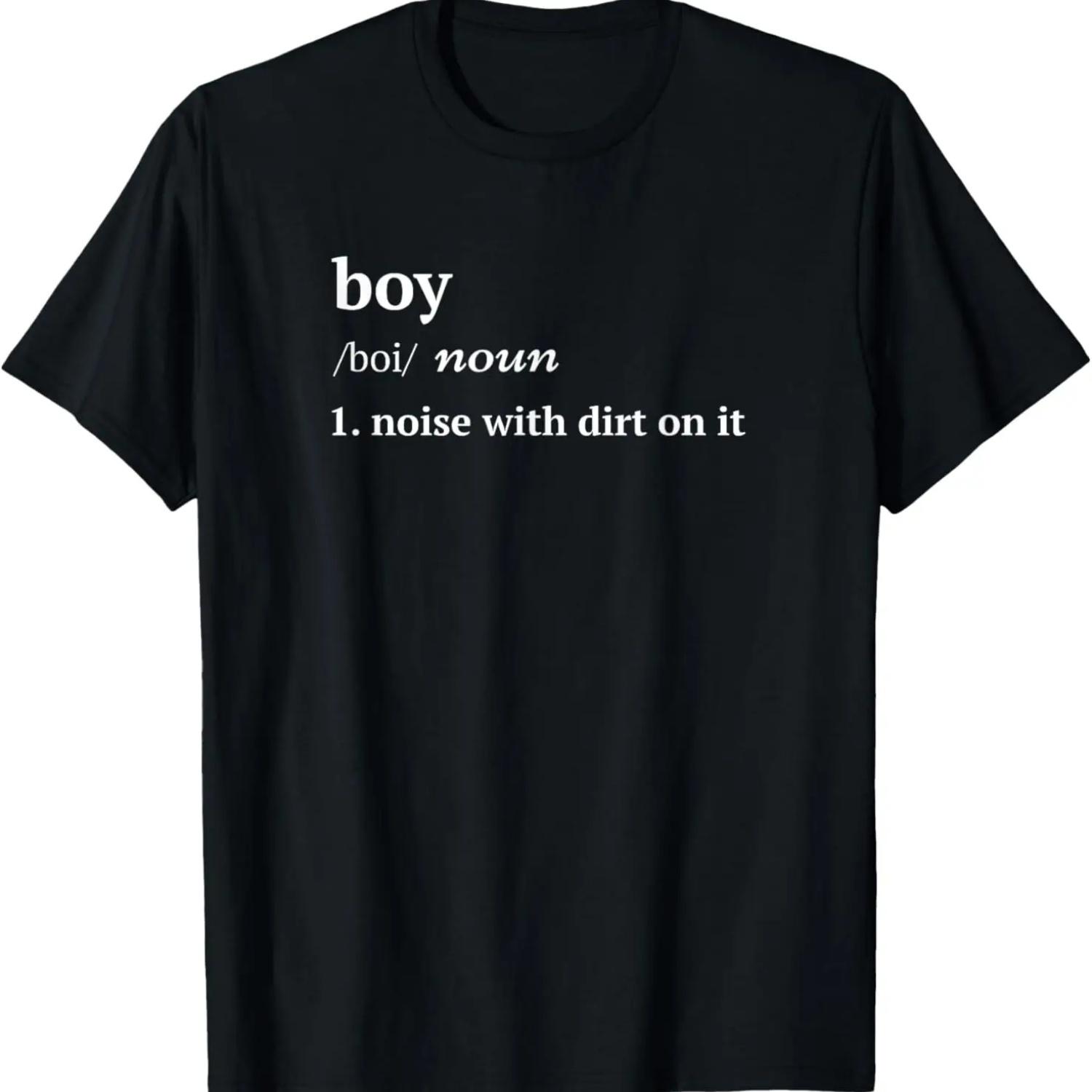Fun definition of a boy T-Shirt S чёрный