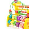 Wooden Animal Fruit Beads for Kids: Early Education, Hand-Eye Coordination Building Blocks Toy