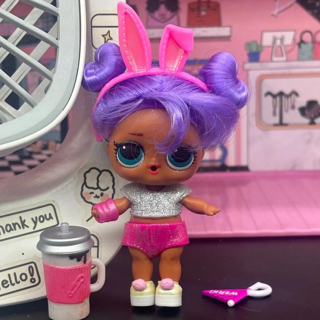 8CM LOL Doll Collectible Girl DIY Toy Doll Set Includes Doll Clothes, Shoes and Accessories Children's Birthday Gift