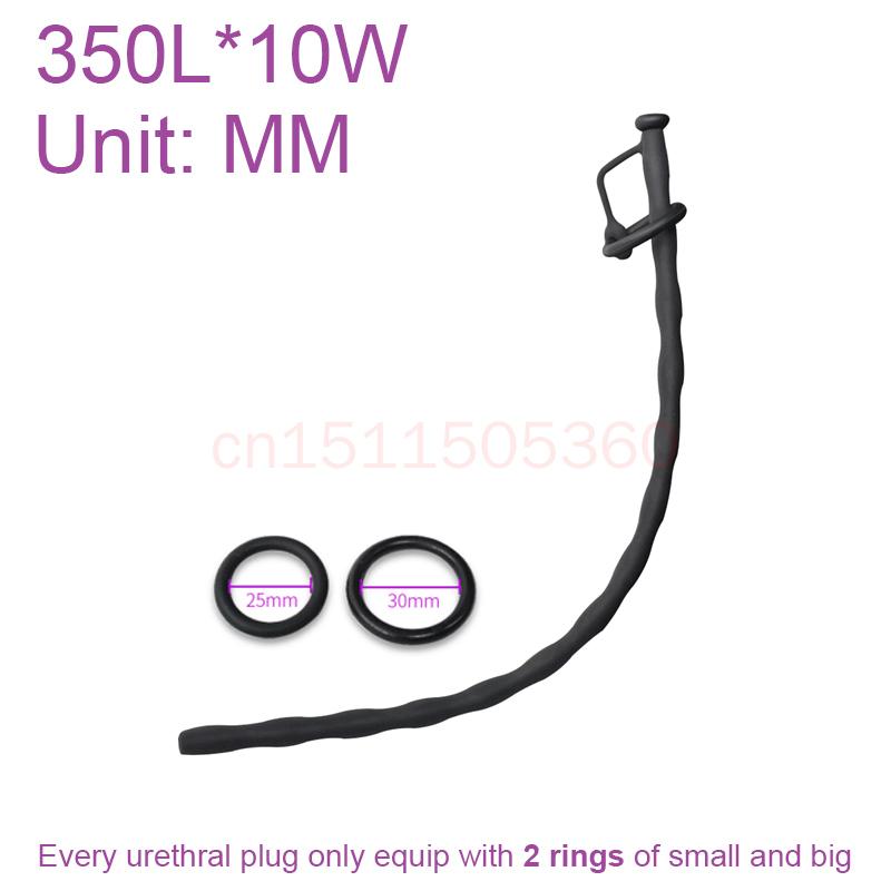 Harnröhrenkatheter Urin Männer mit Ventil Harnröhrensonde Hohl Silikon Penis Plug Urethralschlauch für Keuschheit Männlich Erwachsener Sexspielzeug