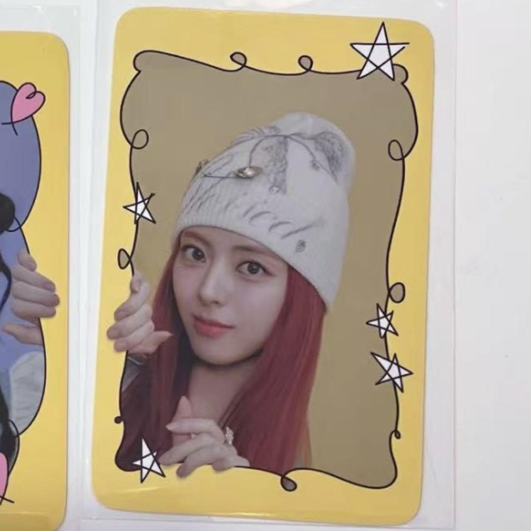

[USED] ITZY Yuna GOLD Twinzy Pop-Up Limited Edition Purchase Bonus Trading Card