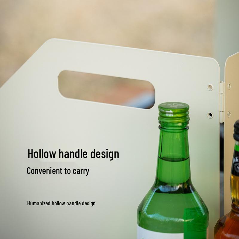 Folding Windshield for Outdoor Gas Stove - Windbreak Panel