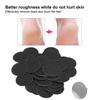 51pcs Pre Cut Callus Remover Sandpaper Pads Round Shape Dead Skin Remover Discs  For Pedicure
