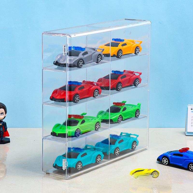 Acrylic Display Stand for Toy Car Models (Fits Tomica & Hot Wheels)
