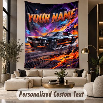 Other Similar Designs (54) Theme Custom Tapestry Personalized Custom Name Text Wall Hanging Tapestry Home Decor Background Cloth