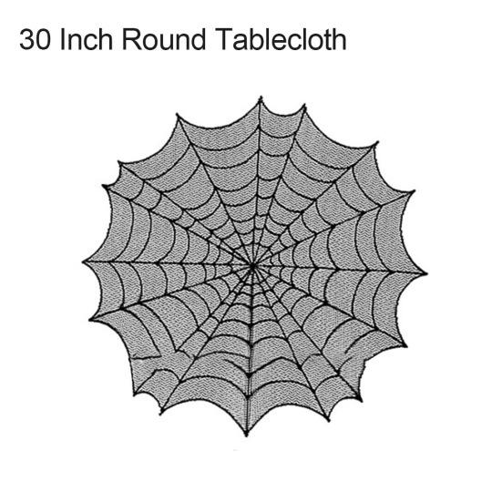 

Halloween Decor Spider Web Bat Curtain Tablecloth Fireplace Scarf Table Runner