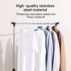 Bedroom Clothes Drying Rack Household Living Room Clothes Storage Rack Wear-Resistant Single Bar Clothes Rack