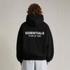 Trendy "ESSENTIALS" Printed Hooded Sweatshirt 25SS 24FW