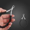 Tronchesine per Cuticole Acciaio Inossidabile Taglia Cuticole Taglia Cuticole Pinzette Rimuovi Pelle Morta Forbici Strumento per Manicure Pedicure