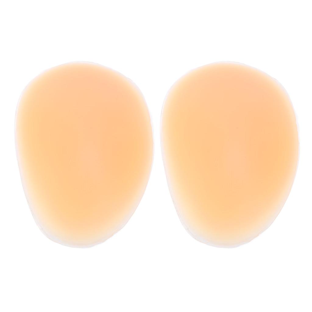 1 Pair Silicone Butt Pads Self Adhesive 2cm Thickness Fit Curves Silicone Butt Padding for Women