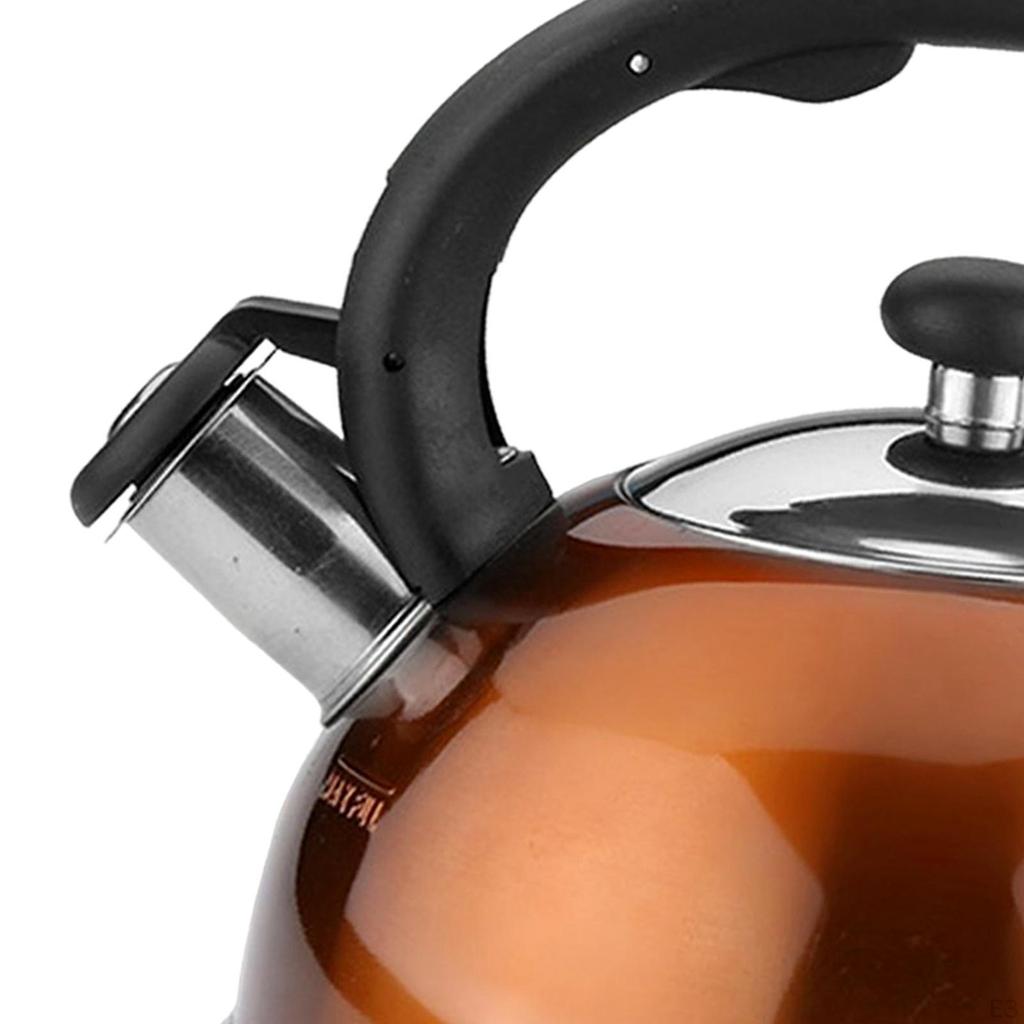 Top Loud Whistling Kettle, 3L Teapot, Boiling Cookware Kitchenware Water Kettle Anti Scald Handle