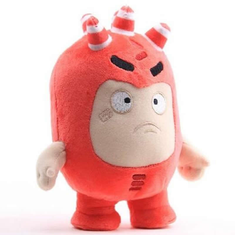 8pcs/Lot 18cm Oddbods Cartoon Plush Toys Stuffed Toy Collection Christmas Birthday Gift Home Decoration