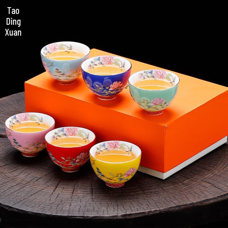 

Керамический чайный набор Tao Ding Xuan «Птицы и цветы»