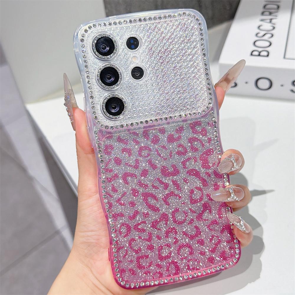

Модный чехол для телефона со стразами, блестками и бриллиантами для Samsung Galaxy S26 S25 S24 Plus Ultra 5G, мягкий ТПУ, противоударный защитный чехол Galaxy S24 Ultra