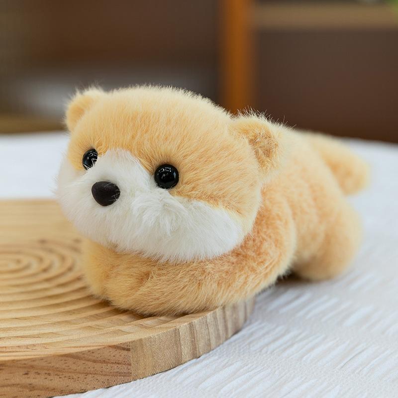 

Rabbit cat magnetic palm treasure refrigerator sticker plush toy cute fox elephant dog doll 20cm 0.14kg бобровый