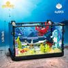 Fish Tank Decoration Lighting Aquarium Building Block Set For Adults And Kids Ocean Jellyfish Turtle Animal Building Toys
