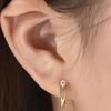 1 Pair of Elegant Round Pendant Earrings for Women, Minimalist Hollow Earrings, Exquisite and Luxurious Women's Jewelry, Suitable for Daily Wear