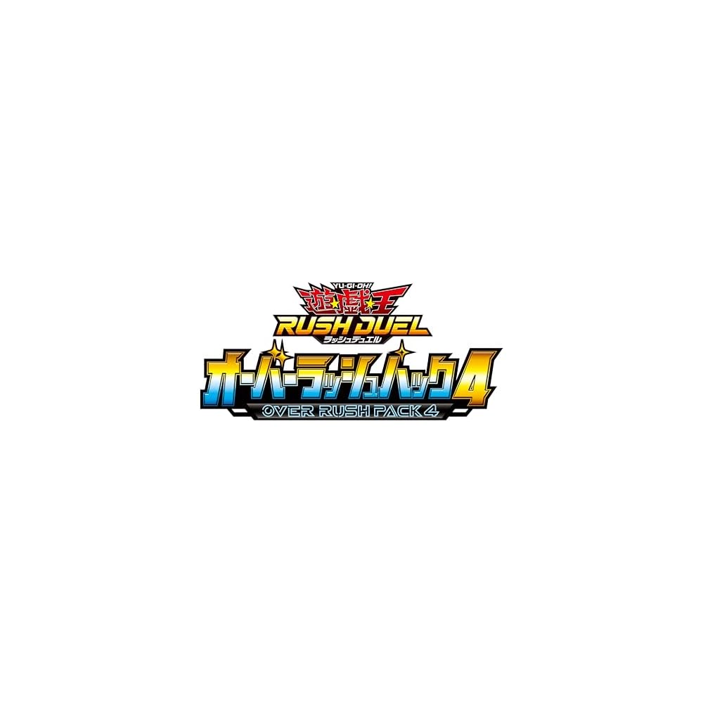 Yu-Gi-Oh Rush Duel Over Rush Pack 4 Box Collectible Trading Card Game Set