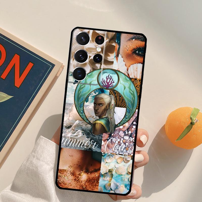 A Court of Mist and Fury Sarah J Maas Phone Case For Samsung Galaxy S26 S25 S20 S21 S22 S23 S24 Ultra S10 Plus S25 FE Back Cover