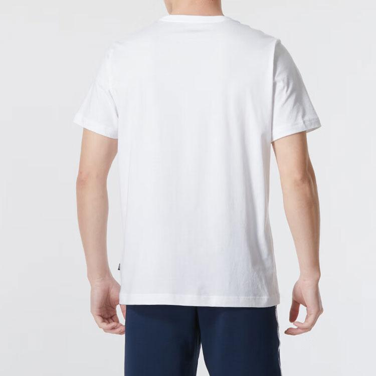 Puma American Vintage Letter Logo Print Casual Breathable Running Fitness Training Short Sleeve T-Shirt Men Tops White 670932-35