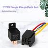 Relé Automotivo Greenwaycs JD2912 12V de 5 Pinos com Soquete Quadrado