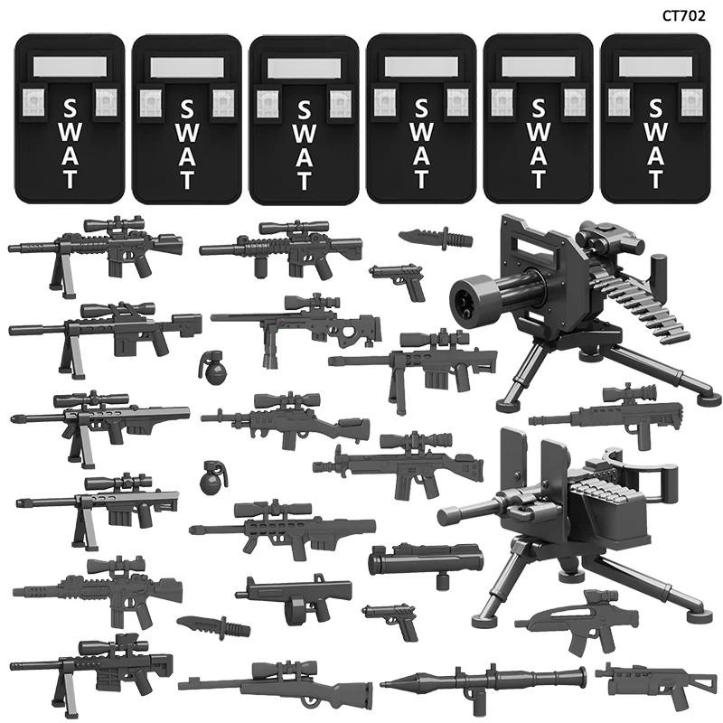 WWW2 Military Building Block 88mm Flak Gun Cannon  Weapons Figure Soldier Machine Gun Mecha Infantry Artillery Mortar Toys K053