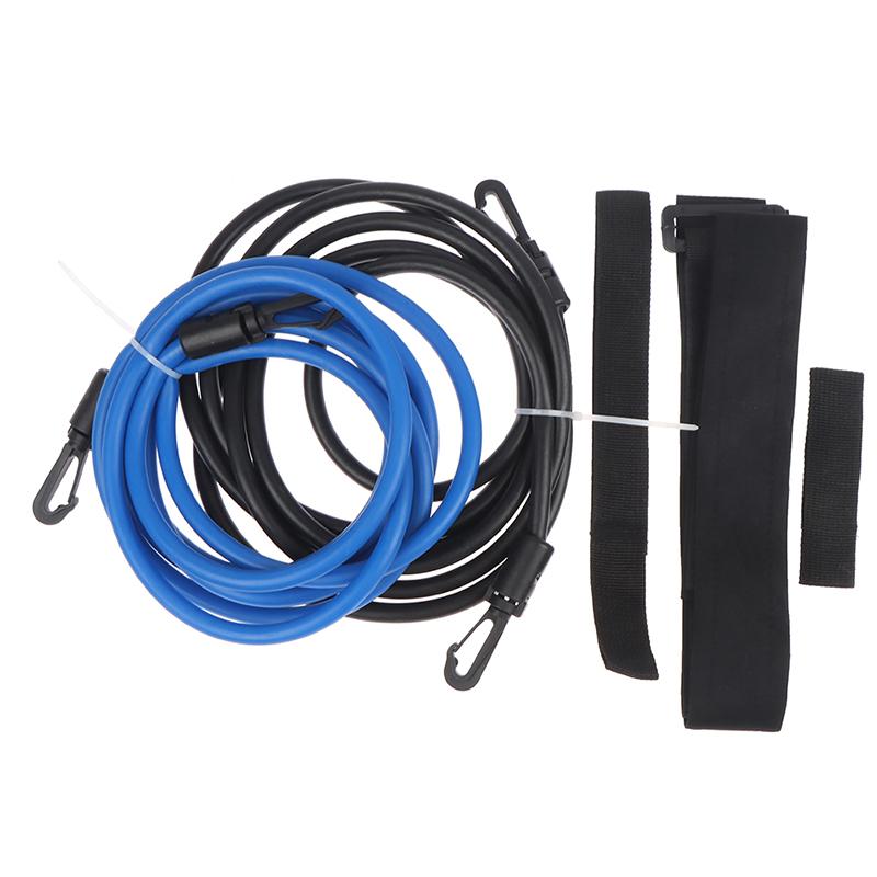 Verstellbarer Schwimmtrainingswiderstand Elastisches Band Sicherheitsseil Trainingsseil