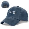 Česká Zbrojovka Uherský Brod Senajan Baseballové čepice CZ USA Distressed Cotton Hats Cap Vintage Outdoor Nastavitelná Snapback Cap