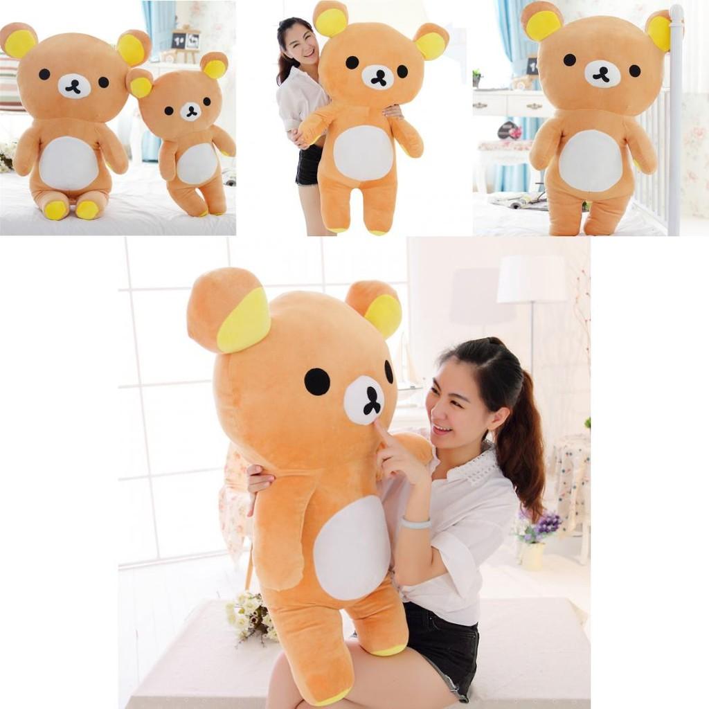 Adorable Rilakkuma Bear Plush Doll Toy Pillow For Kids And Gift Giving