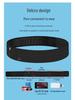 Unisex Large Capacity Elastic Running Waist Belt - Double Layer, Invisible Phone Storage for Marathon & Fitness
