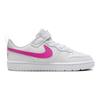 Nike Court Borough Low Recraft PS White Laser Fuchsia Kids Sneakers DV5457-113