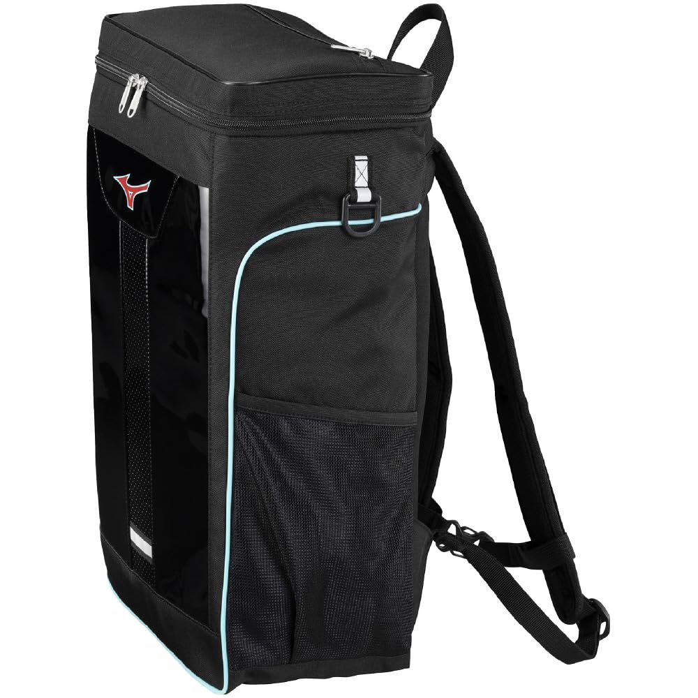 Mizuno Backpack 28L Limited Edition Baseball/Softball Jr. Black/Turquoise