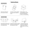 Dual Color Backdrop LED Light Photography Photo Studio Box Softbox Shooting Tent