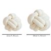 European Simple Hand-made Pillow with Skin-friendly Soft High Elastic Spherical Cushion Knotted Balls